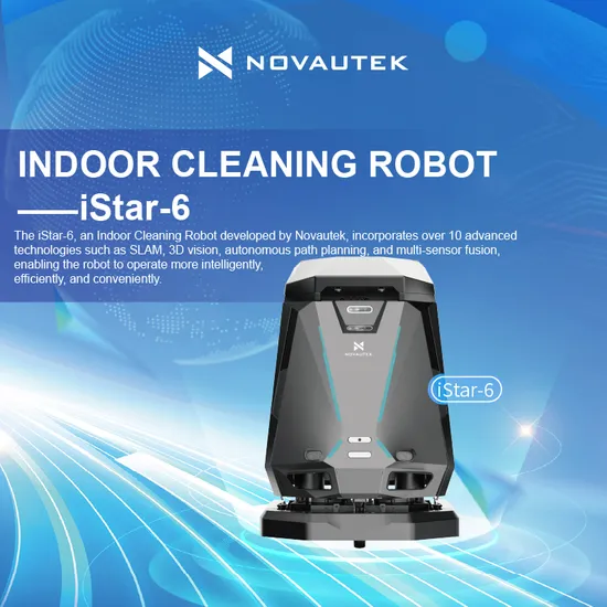 Intelligent Cleaning Robotic Sweeper Machine Unmanned Robot Floor Scrubber